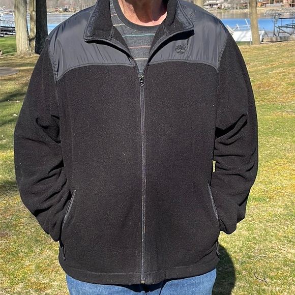 Timberland Weather Gear fleece & nylon jacket XL - Picture 1 of 8